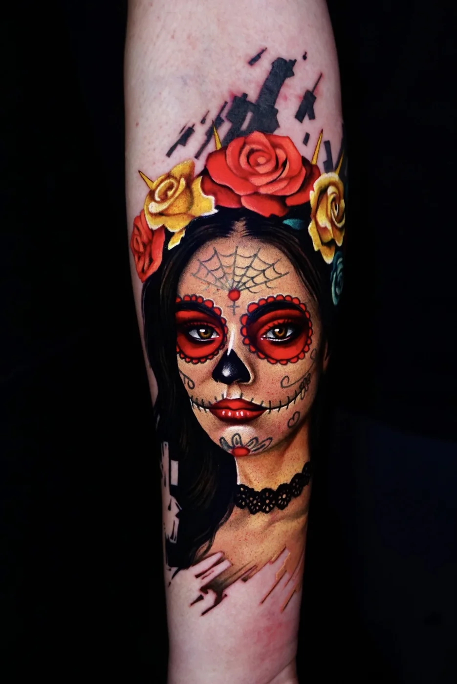 Tatuaje de realismo a color hecho por Abraham — Compton Tattoo, Alcalá de Henares (03)